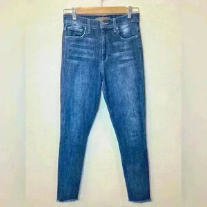 Joe’s Women’s Glenda High-Rise Skinny Ankle Raw Hem Denim Jeans Size 27